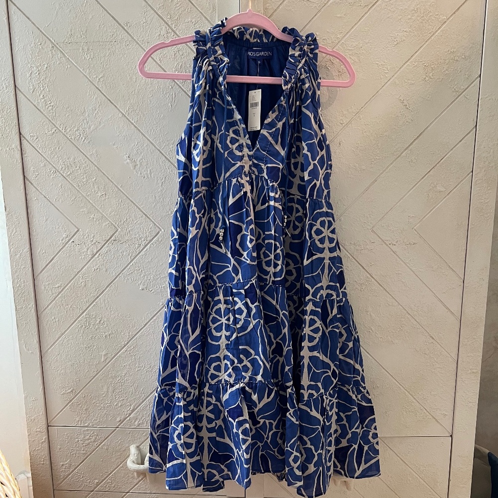 NWT ANTHROPOLOGIE Ro's Garden Sofia Tunic Dress SIZE S